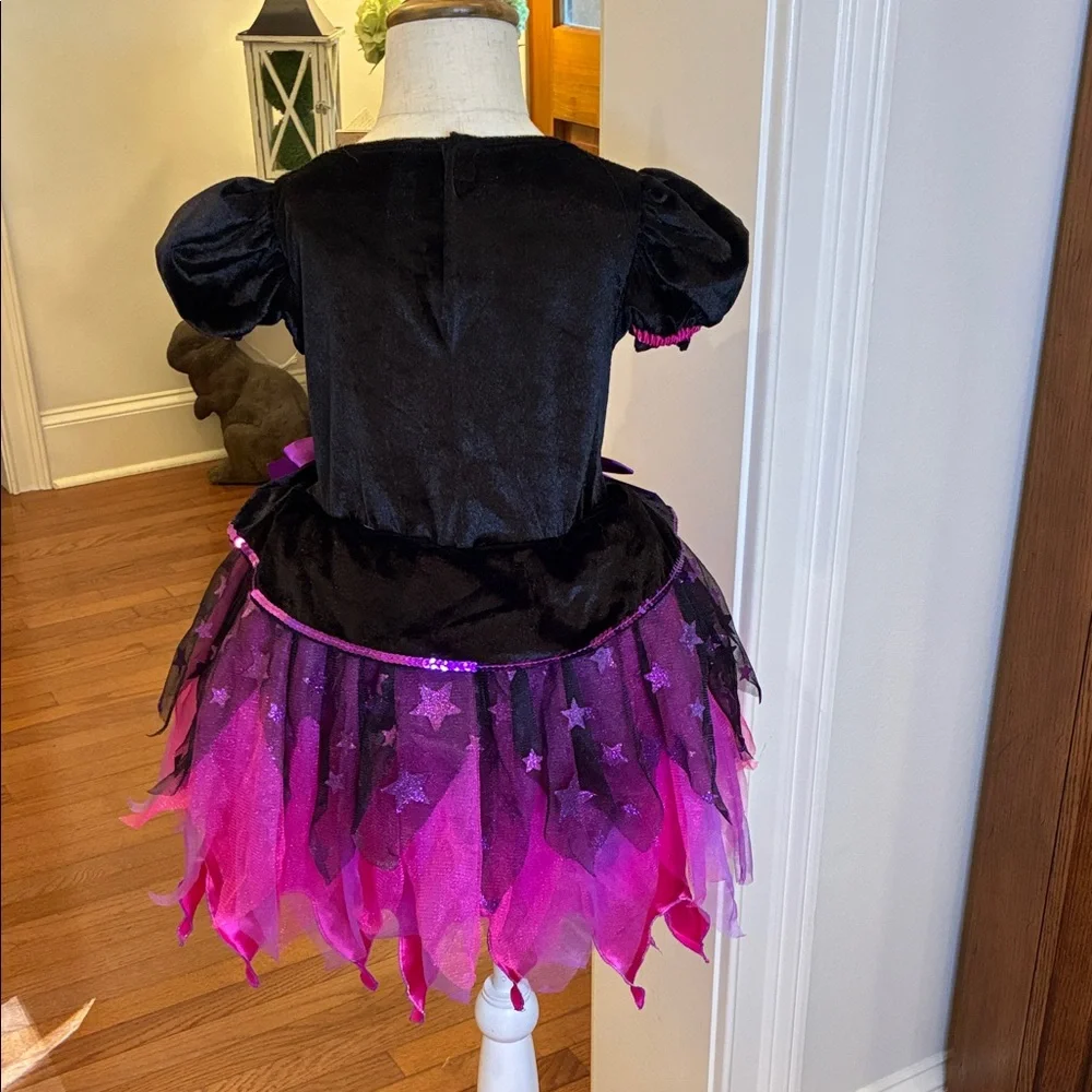 Halloween Pink and Black Witch/Vampire Light Up Costume for Girls